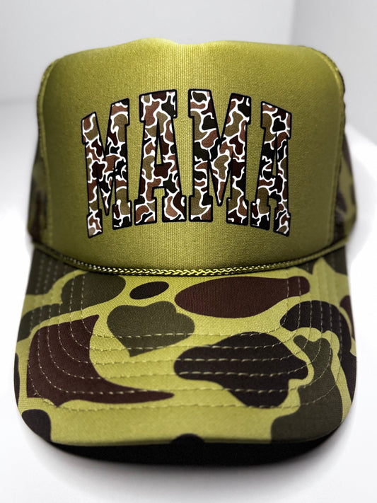 CAMO MAMA HAT